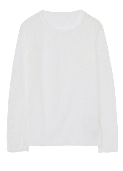 STREACH LACE PULLOVER