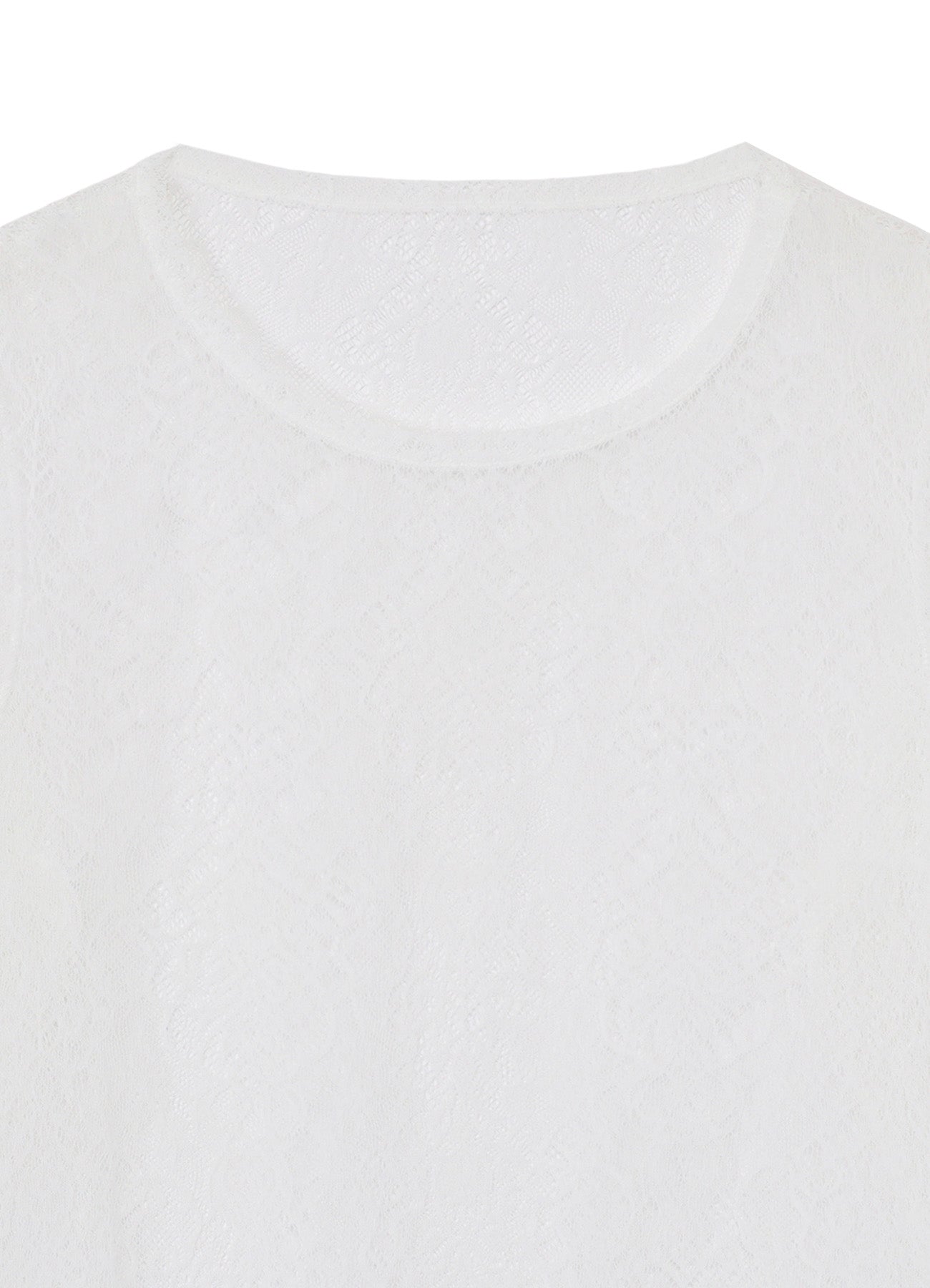 STREACH LACE PULLOVER