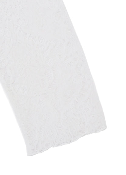 STREACH LACE PULLOVER