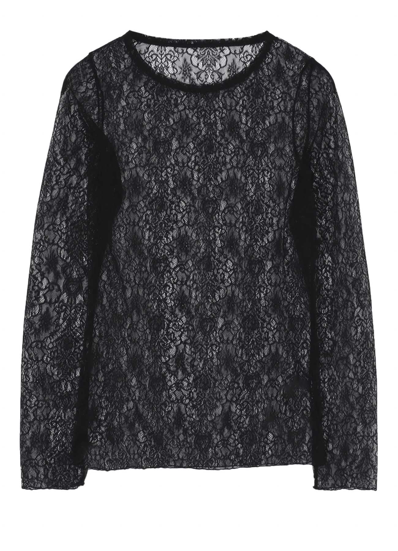 STREACH LACE PULLOVER