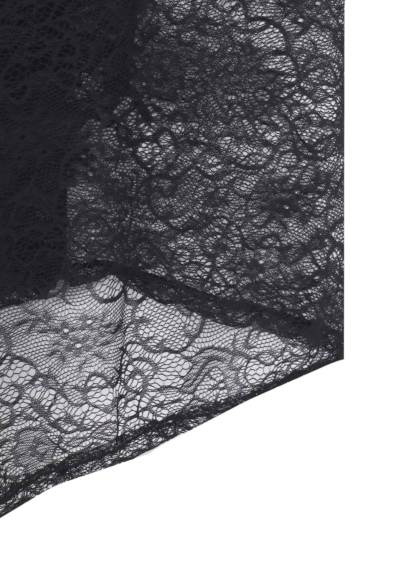 COTTON SINGLE JERSEY LACE TANK TOP – THE SHOP YOHJI YAMAMOTO