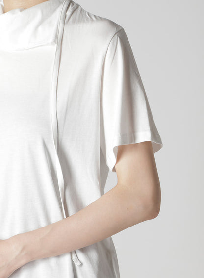 COTTON SINGLE JERSEY BINDER SHORT SLV T