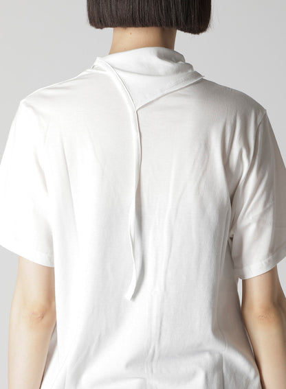 COTTON SINGLE JERSEY BINDER SHORT SLV T