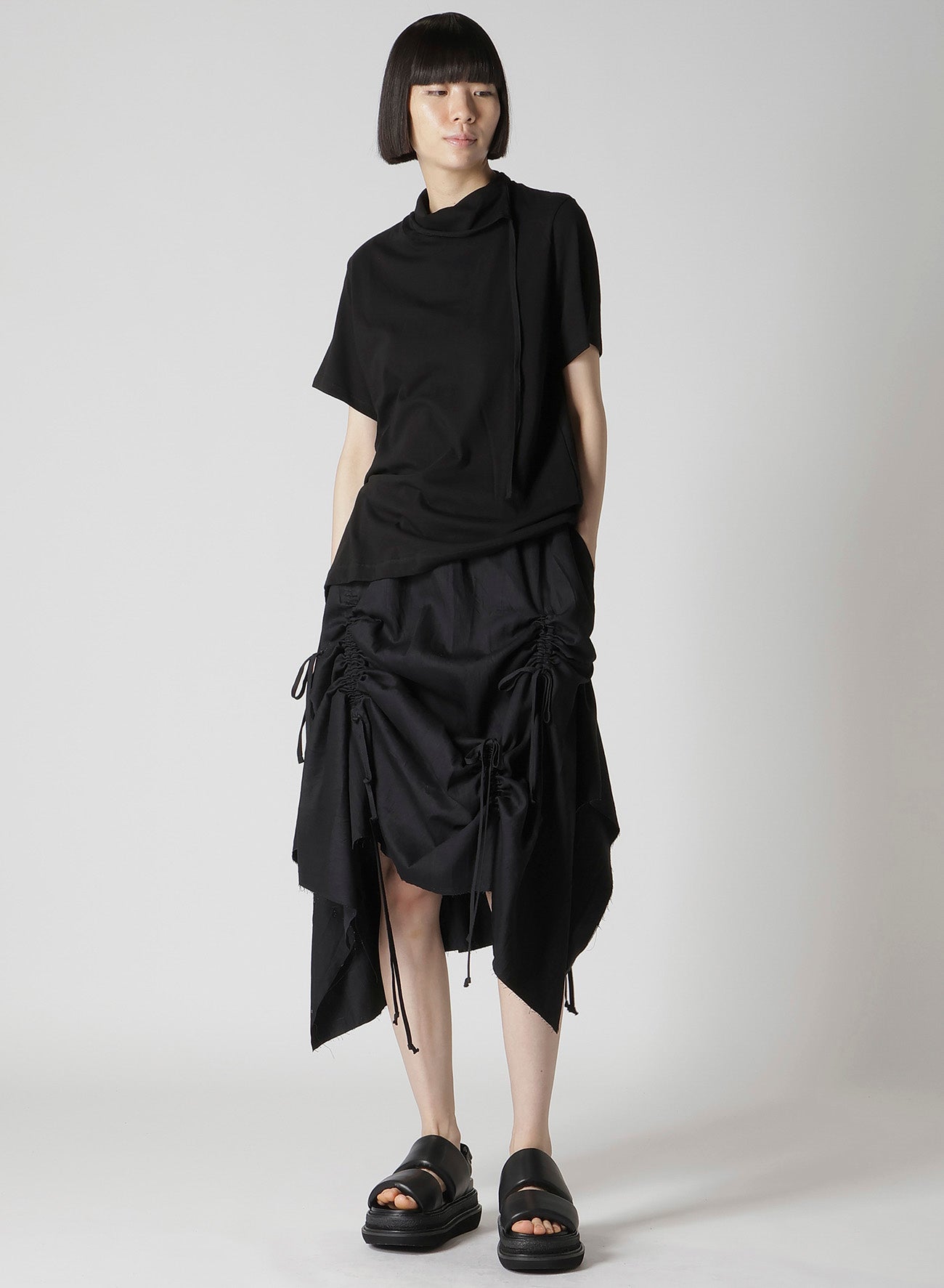 COTTON SINGLE JERSEY BINDER SHORT SLV T