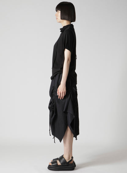 COTTON SINGLE JERSEY BINDER SHORT SLV T