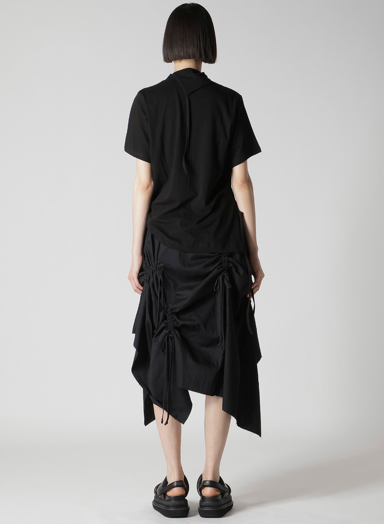 COTTON SINGLE JERSEY BINDER SHORT SLV T