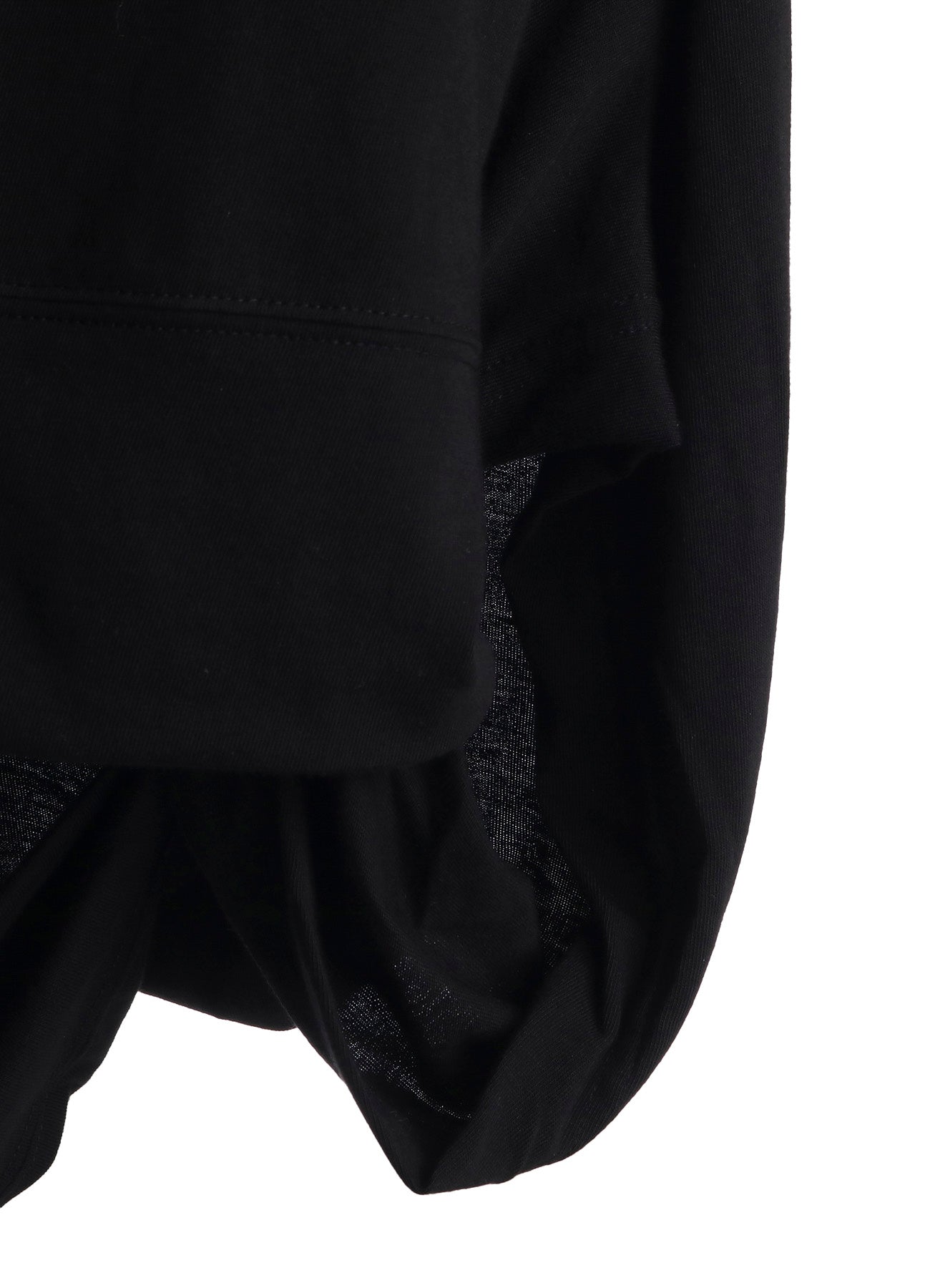 COTTON SINGLE JERSEY V TWISTED T-SHIRT