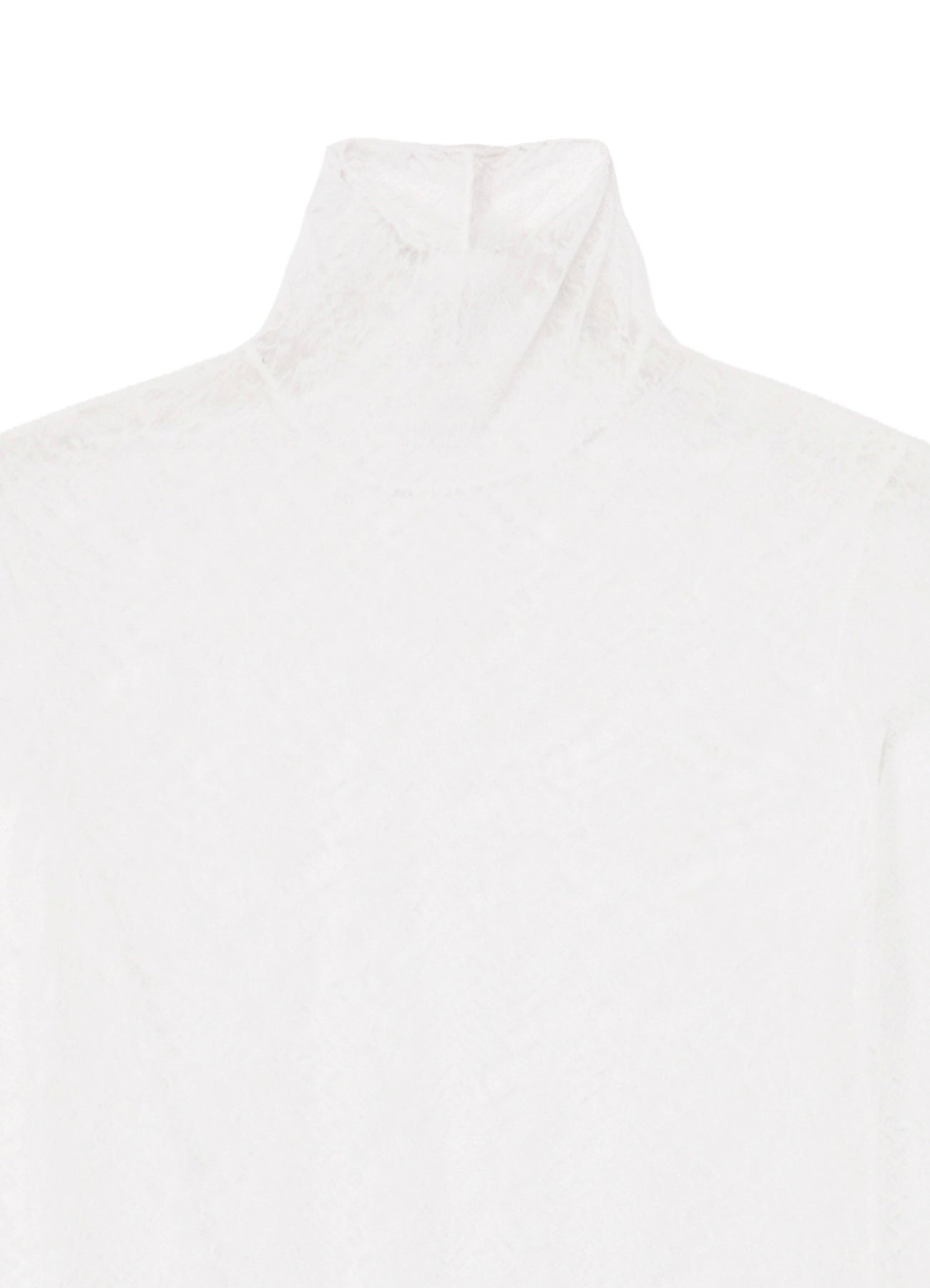 STREACH LACE TURTLENECK – THE SHOP YOHJI YAMAMOTO
