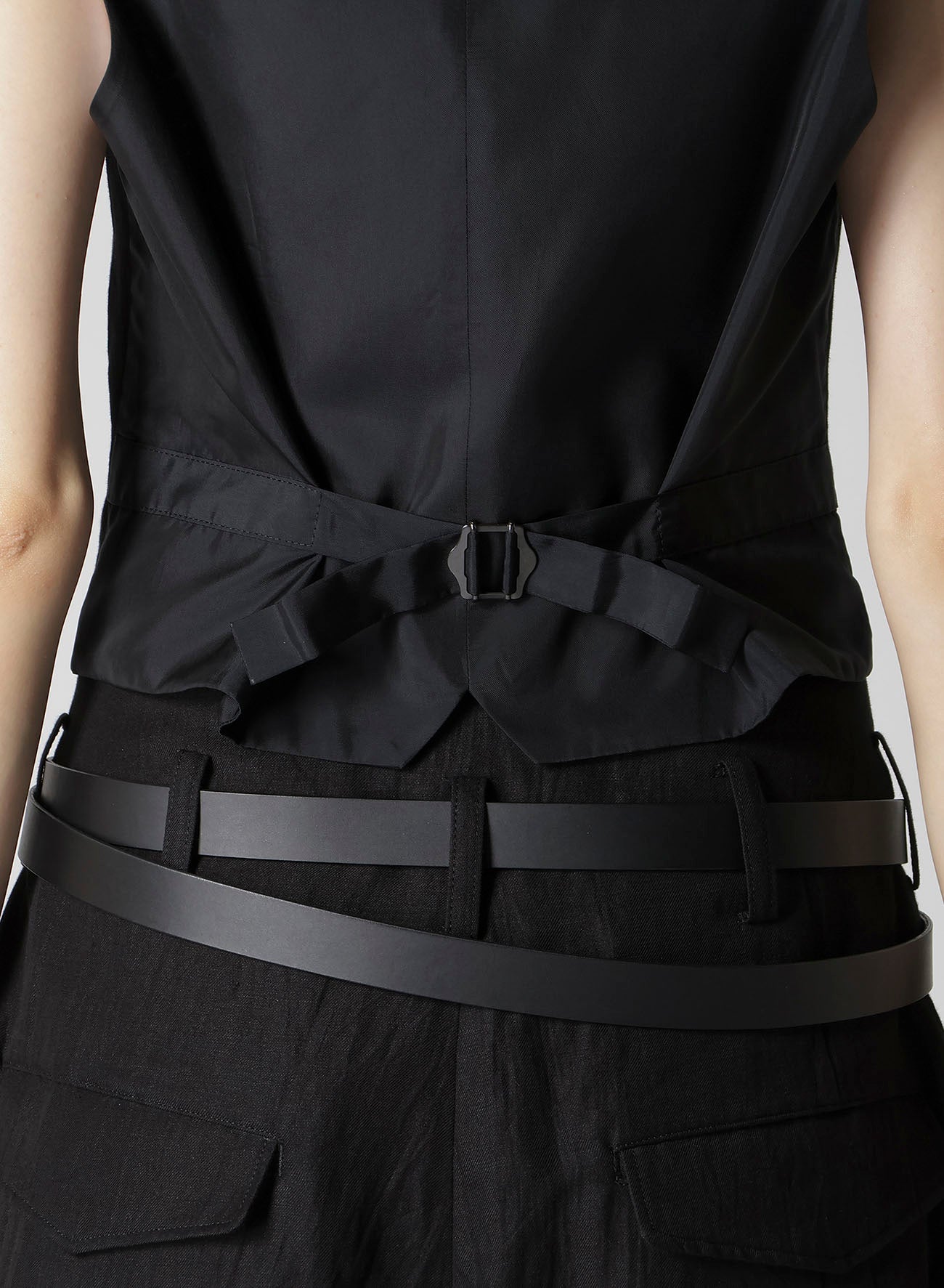 MIXED WEAVE TWILL BASIC VEST