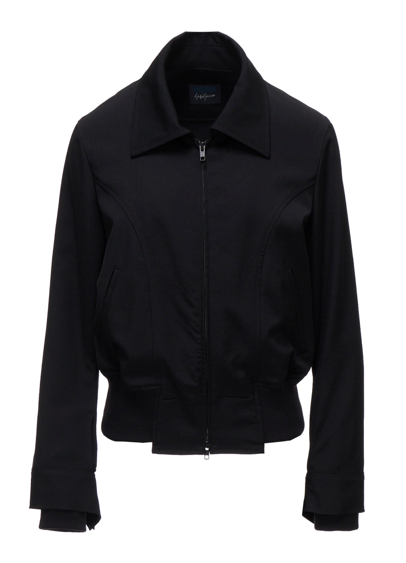 GABARDINE CROPPED BLOUSON