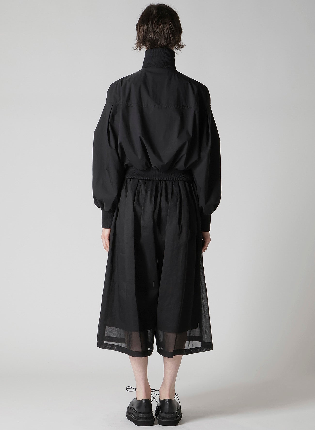 C/PE WEATHER CLOTH PANELED BLOUSON