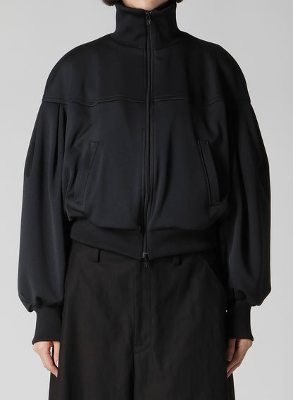 PE INTERLOCK PANELED BLOUSON
