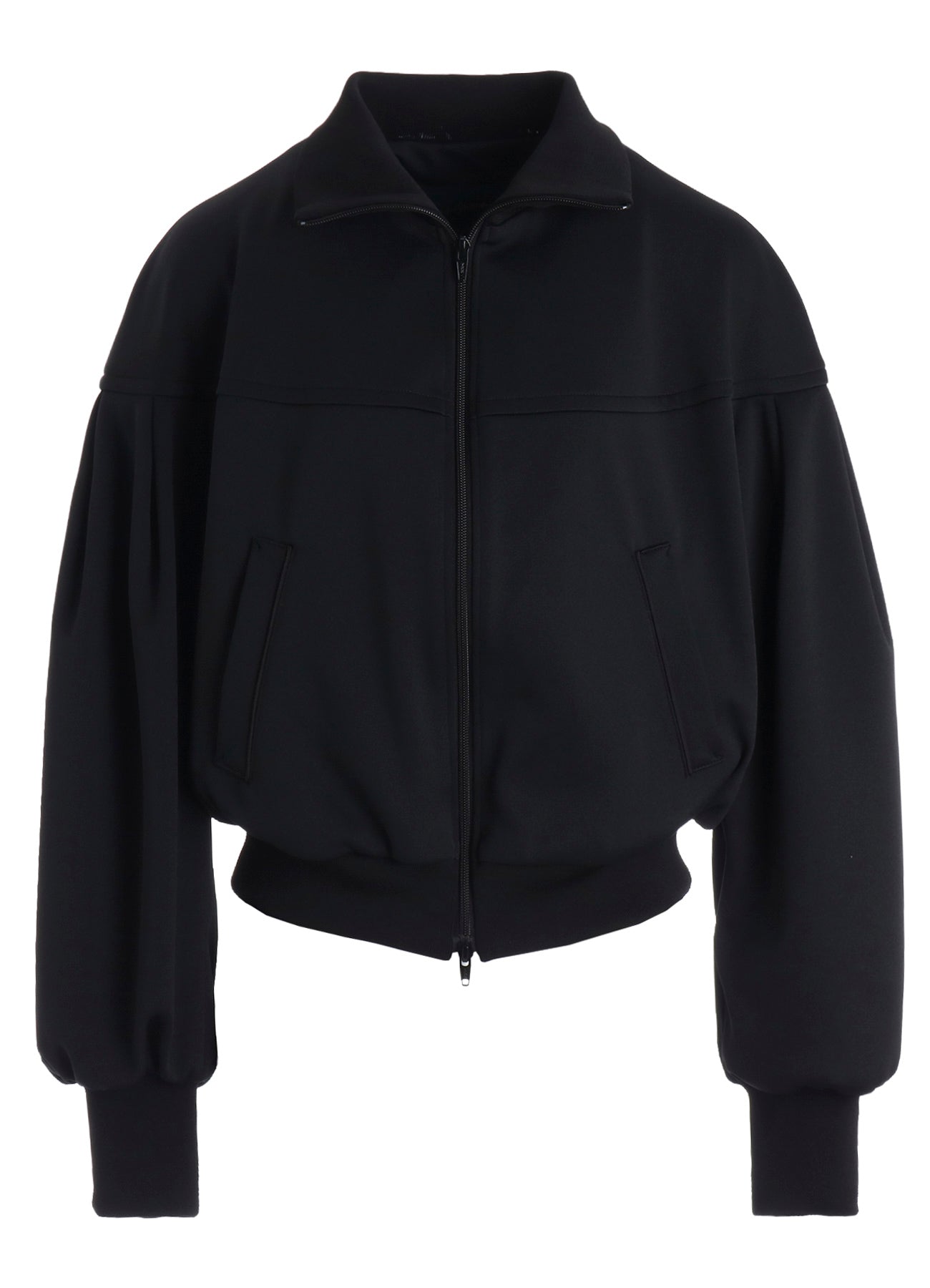 PE INTERLOCK PANELED BLOUSON