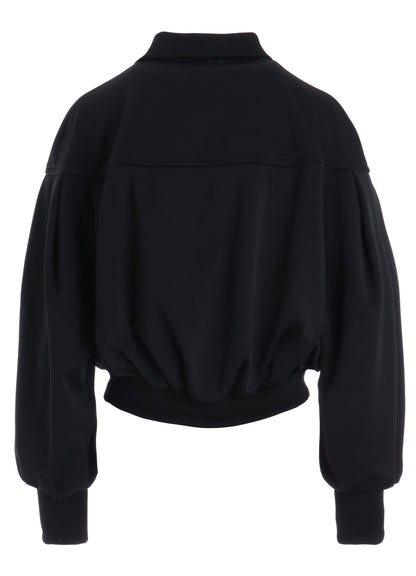 PE INTERLOCK PANELED BLOUSON