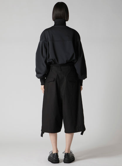 PE INTERLOCK PANELED BLOUSON