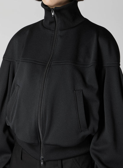 PE INTERLOCK PANELED BLOUSON
