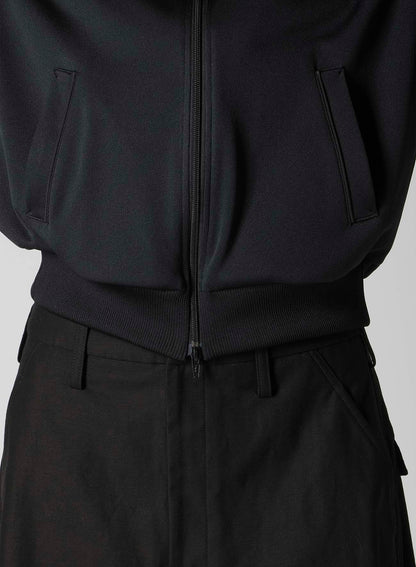 PE INTERLOCK PANELED BLOUSON