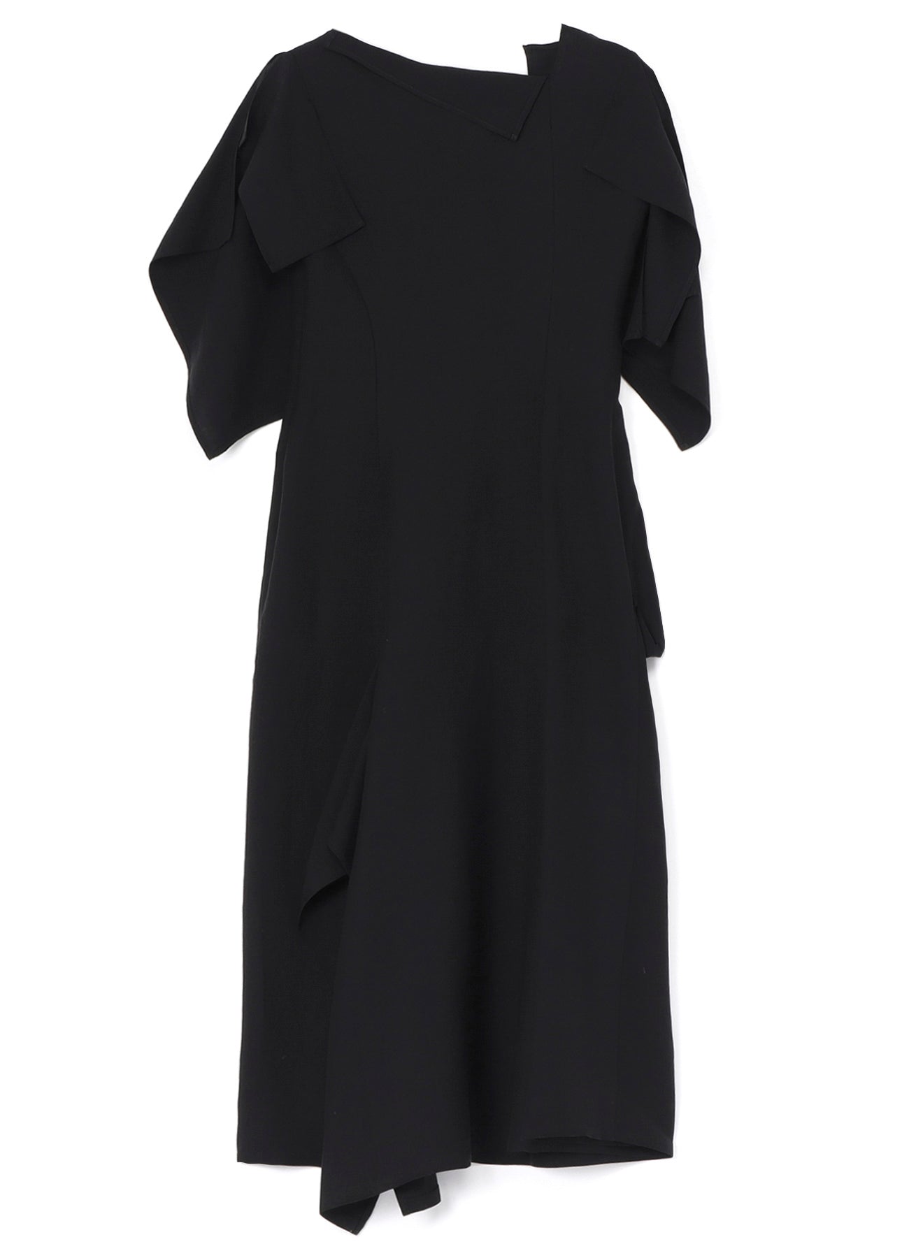 Cu/Li GABARDINE FLAP SLEEVE DRESS