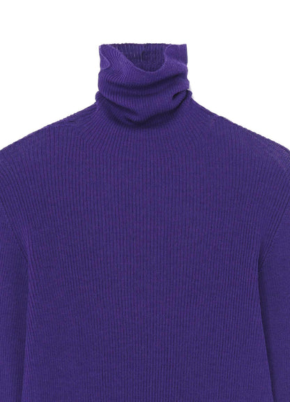 12G2P RIB TURTLE NECK SWEATER