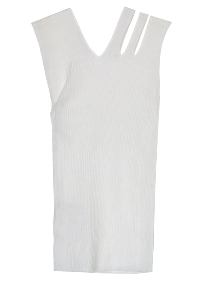 RIB collections SLEEVELESS TOP B