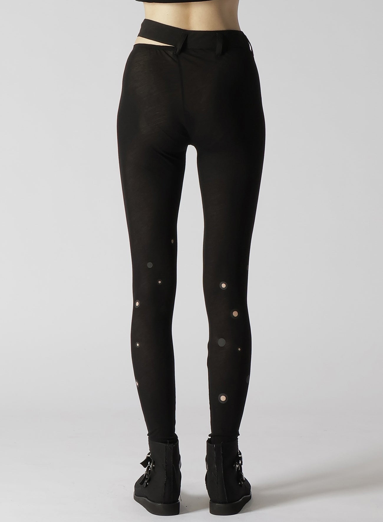 P/FLEX SINGLE JERSEY B L CUT OUT LEGGINGS