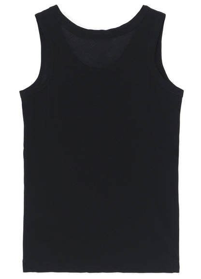 80/-HIGH GAUGE SINGEL JERSEY TANK TOP