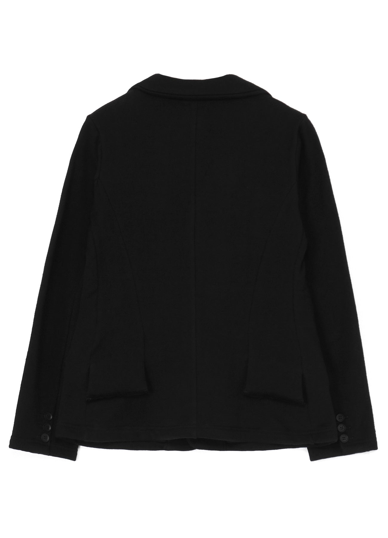 SUPIMA COTTON PILE SINGLE BUTTON JERSEY JACKET