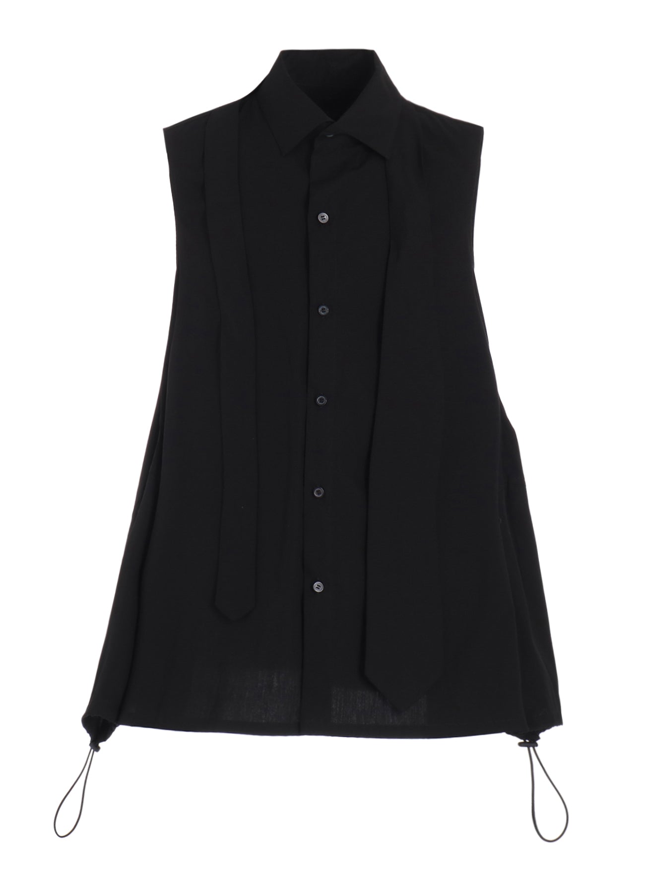 【12/6 10:00(JST) Release】BROAD R-SLEEVELESS TIE BLOUSE