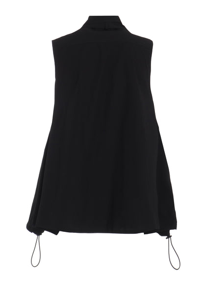 【12/6 10:00(JST) Release】BROAD R-SLEEVELESS TIE BLOUSE