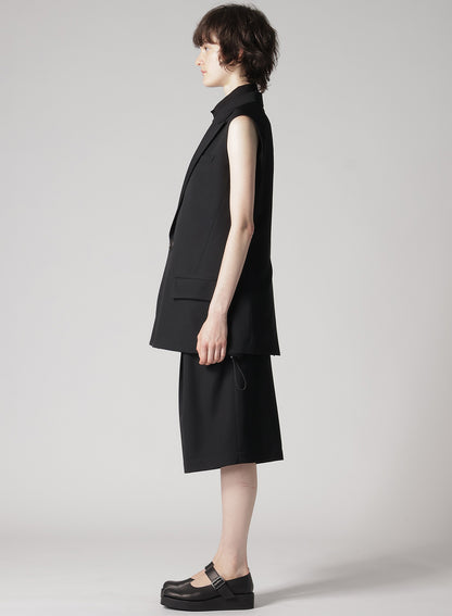 【12/6 10:00(JST) Release】GABARDINE R-SLEEVELESS JKT