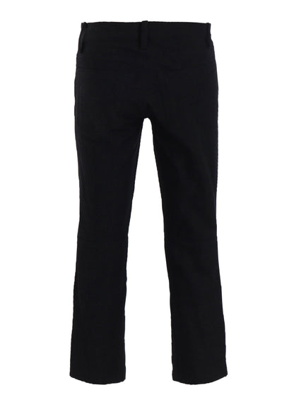 7.6OZ DENIM R-3D 7POCKETS SLIM PANTS