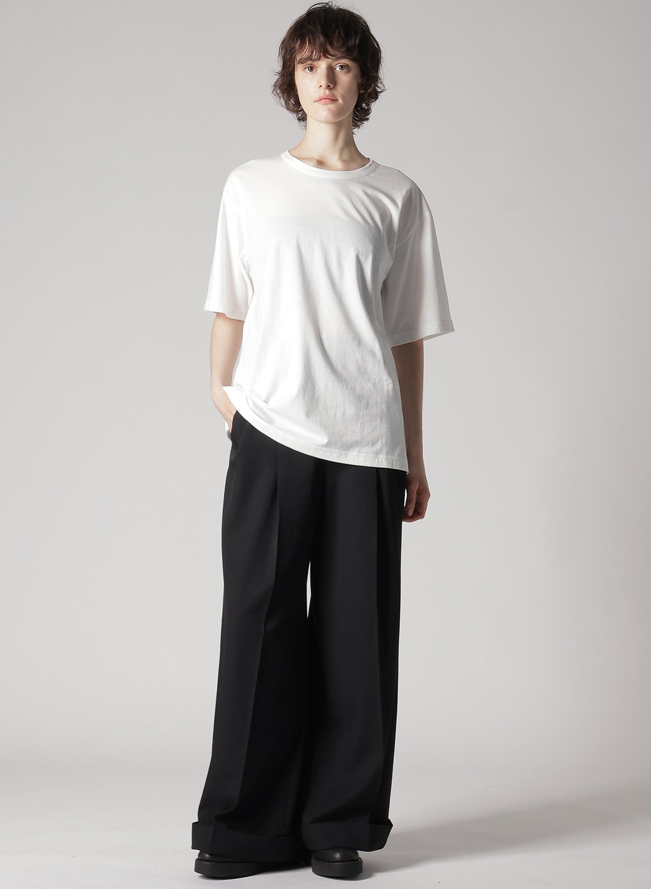 【12/6 10:00(JST) Release】GABARDINE R-55W BAGGY PANTS