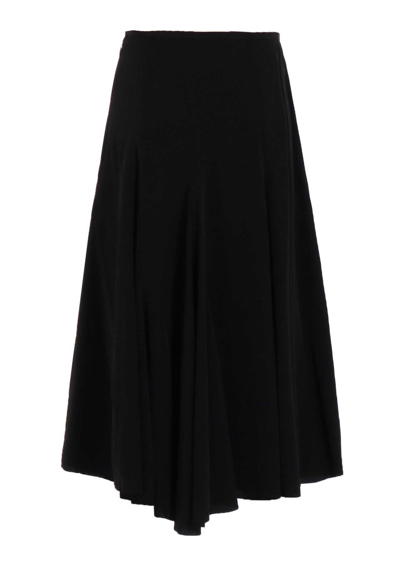 TA/PE CREPE DE CHINE R-FLARE SKIRT