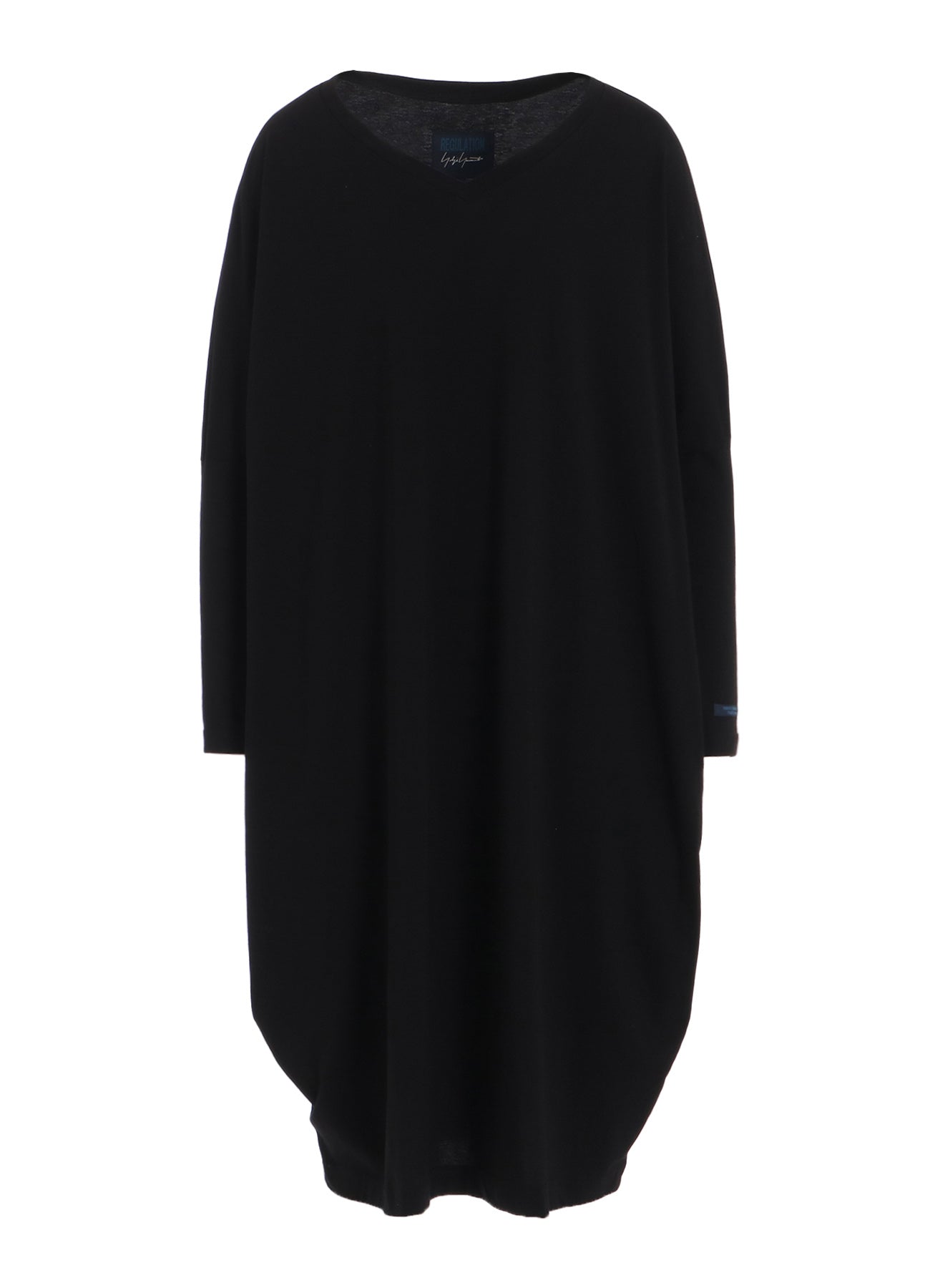 COTTON SINGLE JERSEY R-DOLMAN BIG DRESS