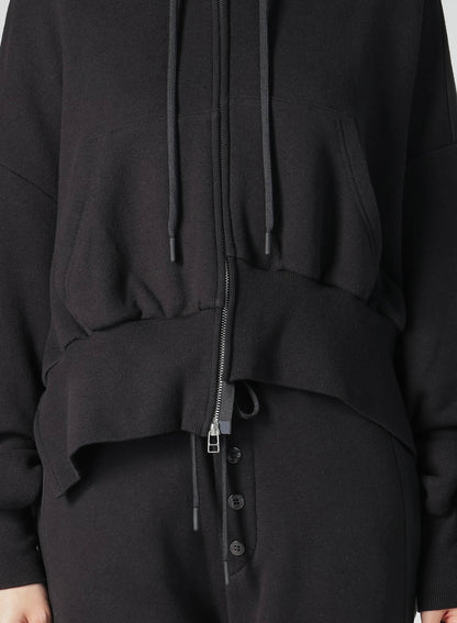 LIY/C FRENCH TERRY R-UNBALANCED HOODY