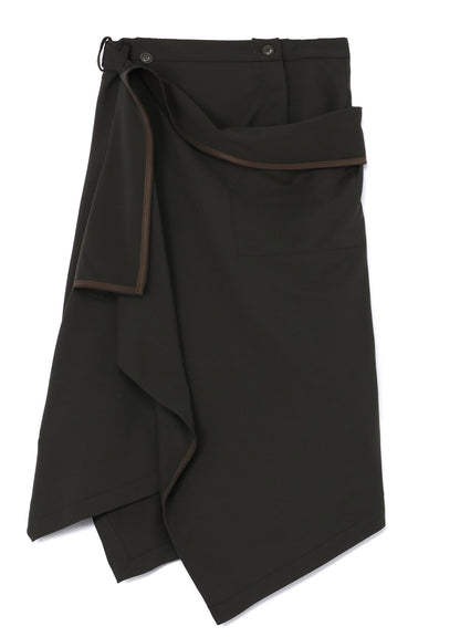 POLYESTER TWILL 2-WAY SKIRT