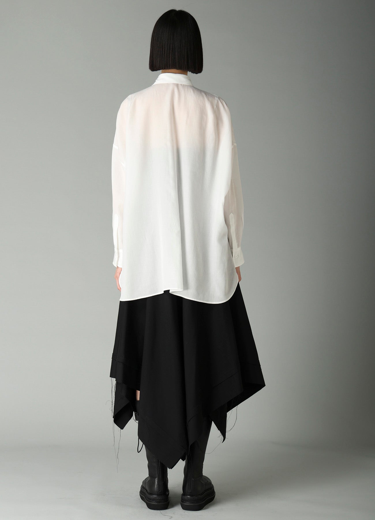 CELLULOSE POPLIN B PULLOVER BLOUSE