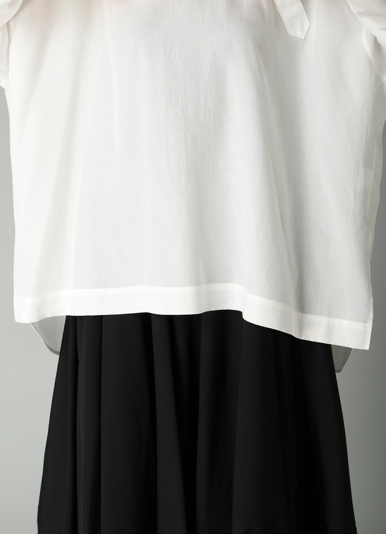 CELLULOSE POPLIN B PULLOVER BLOUSE