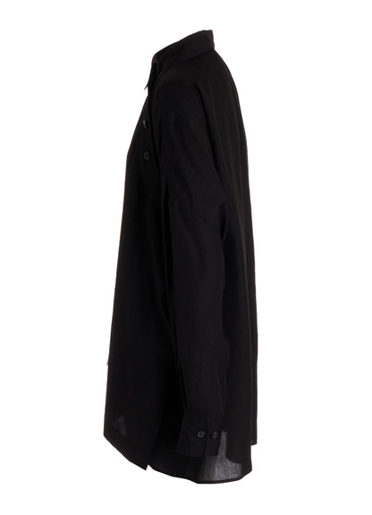 CELLULOSE POPLIN B PULLOVER BLOUSE
