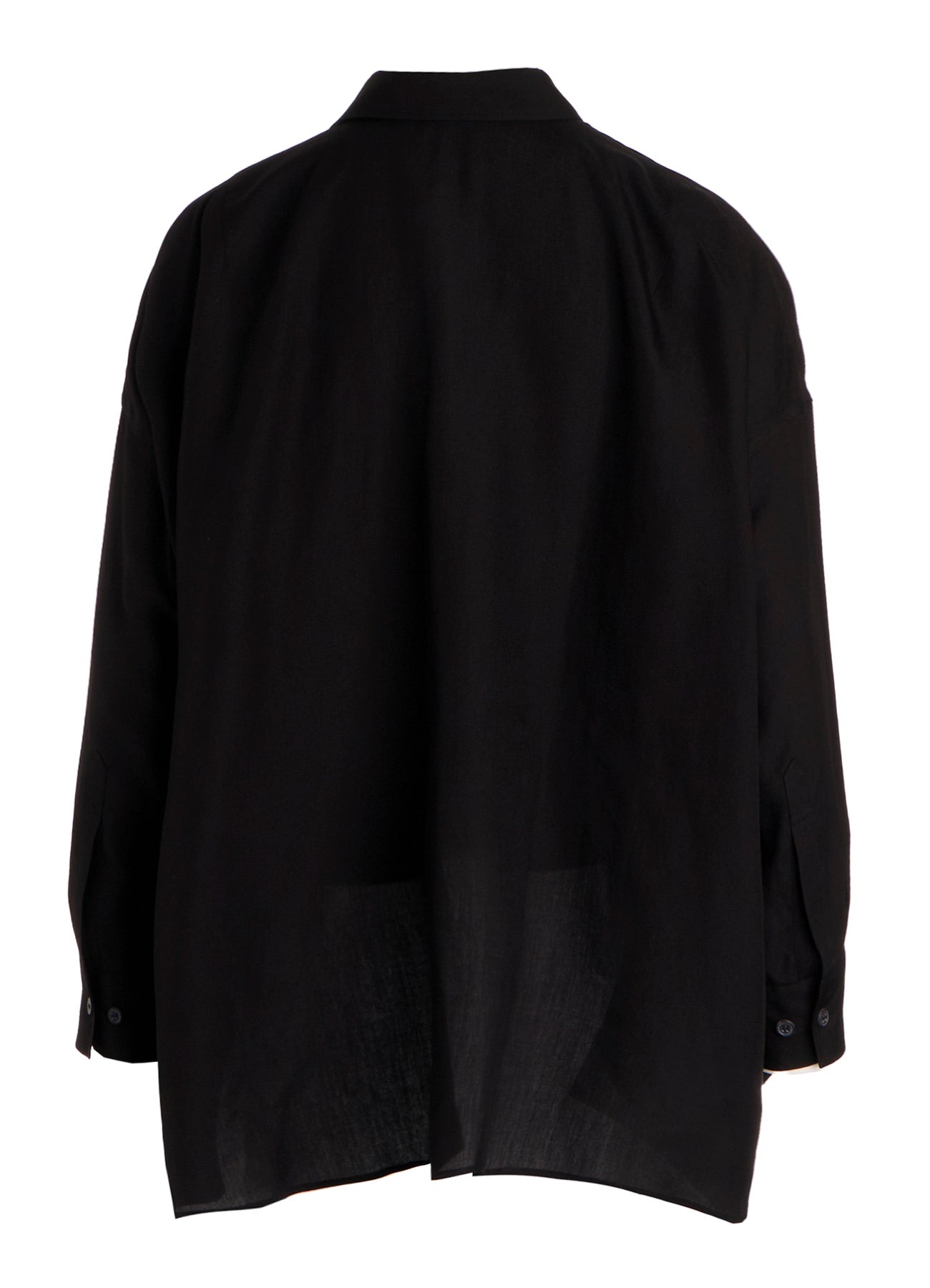 CELLULOSE POPLIN B PULLOVER BLOUSE – THE SHOP YOHJI YAMAMOTO