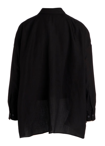 CELLULOSE POPLIN B PULLOVER BLOUSE