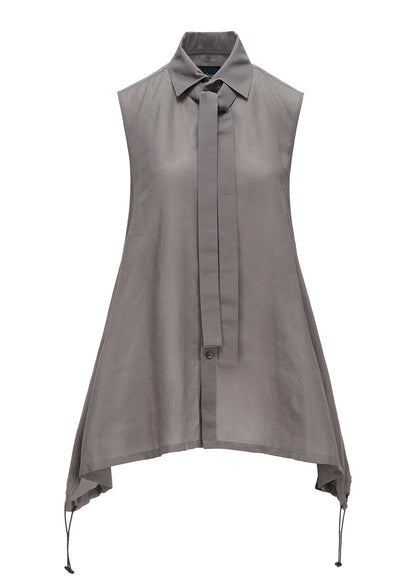 COTTON SLEEVELESS BLOUSE