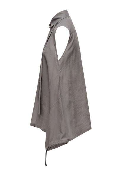 COTTON SLEEVELESS BLOUSE