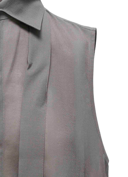COTTON SLEEVELESS BLOUSE