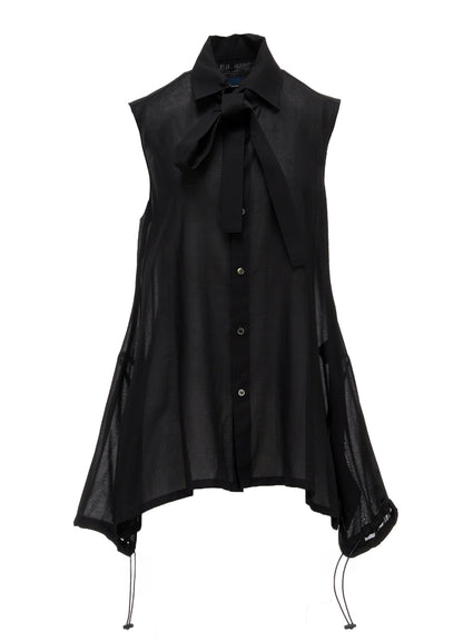 COTTON SLEEVELESS BLOUSE