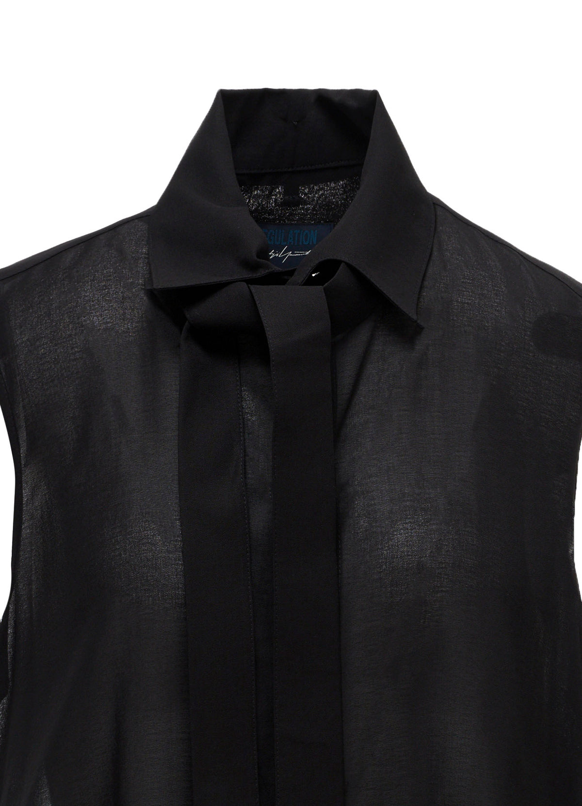 COTTON SLEEVELESS BLOUSE