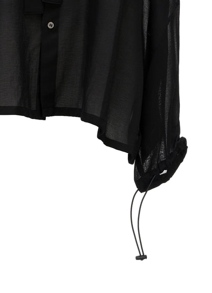 COTTON SLEEVELESS BLOUSE