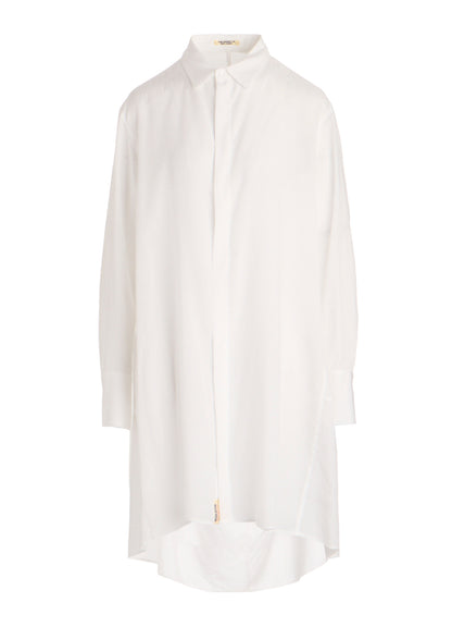 CELLULOSE POPLIN BACK FLARE SHIRT