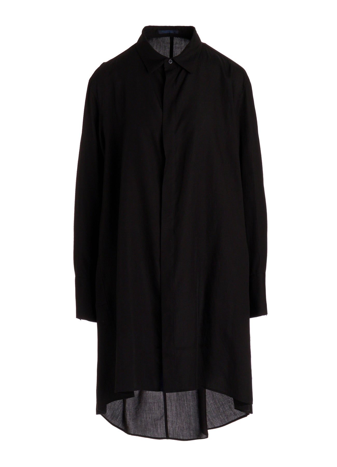 CELLULOSE POPLIN BACK FLARE SHIRT