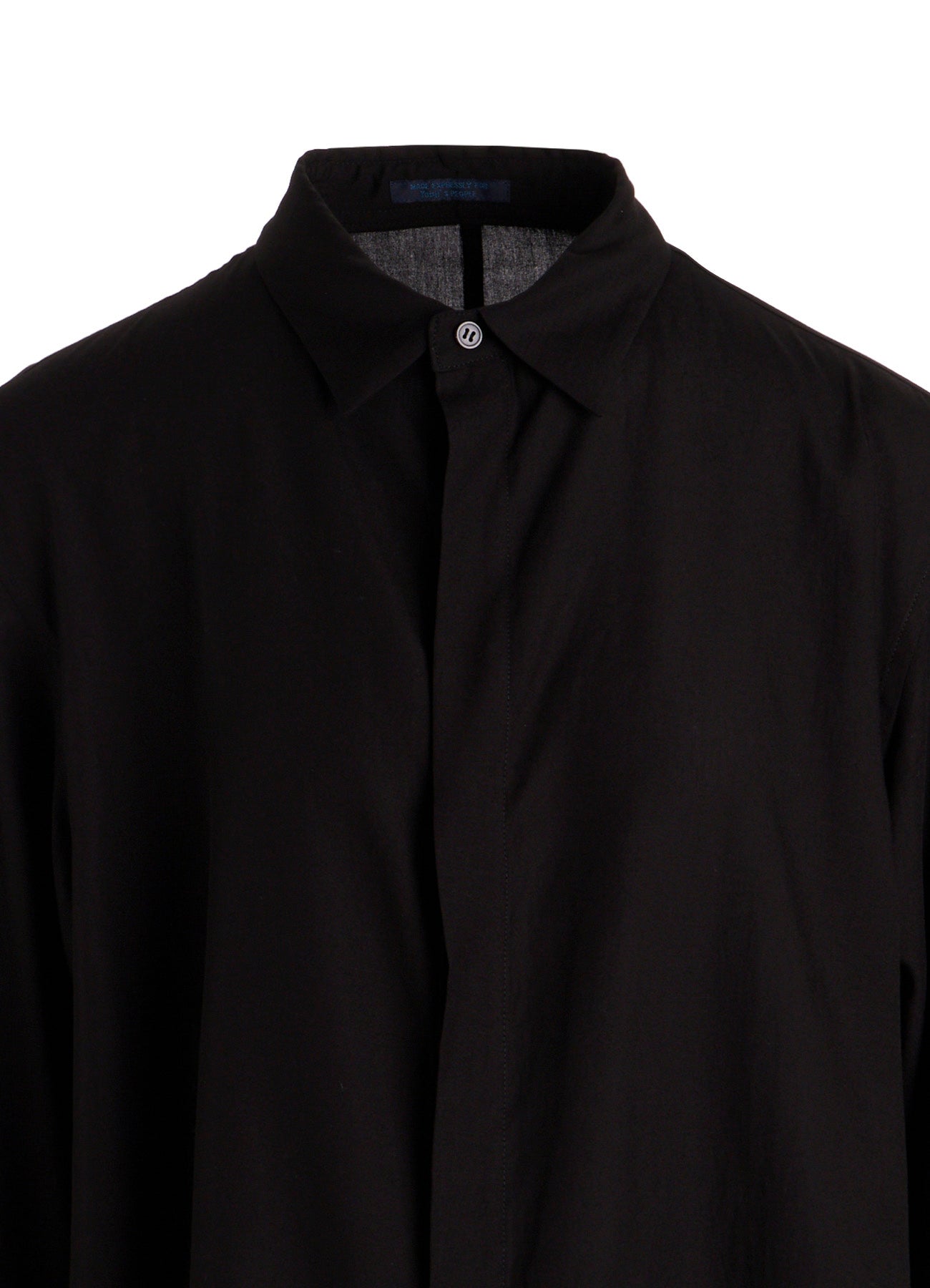 CELLULOSE POPLIN BACK FLARE SHIRT